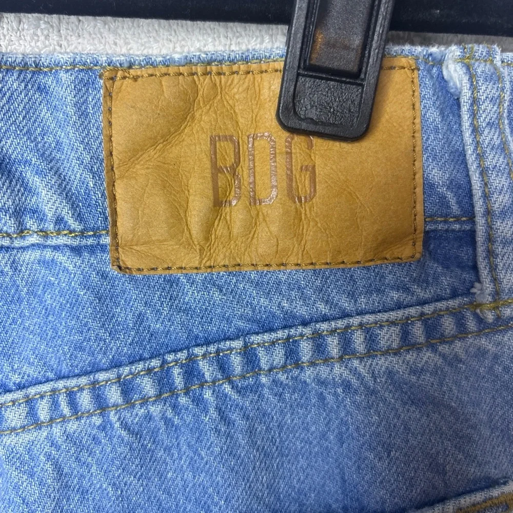 BDG‎ Blue Flare Jeans with Dark Patches - Picture 5 of 11